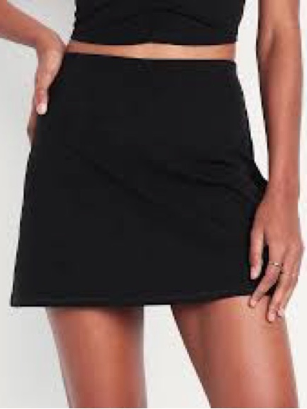 Old Navy Black Mini Skirt Medium NWT